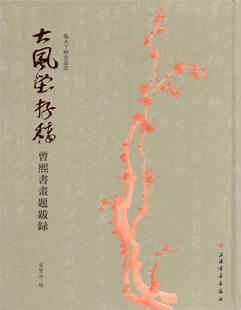 正版大风堂存稿曾熙书画题跋录(精)/张大千研究丛书者_曾繁涤责_朱孔芬普通大众题跋中国当代集汉字法书中国现代文学书籍