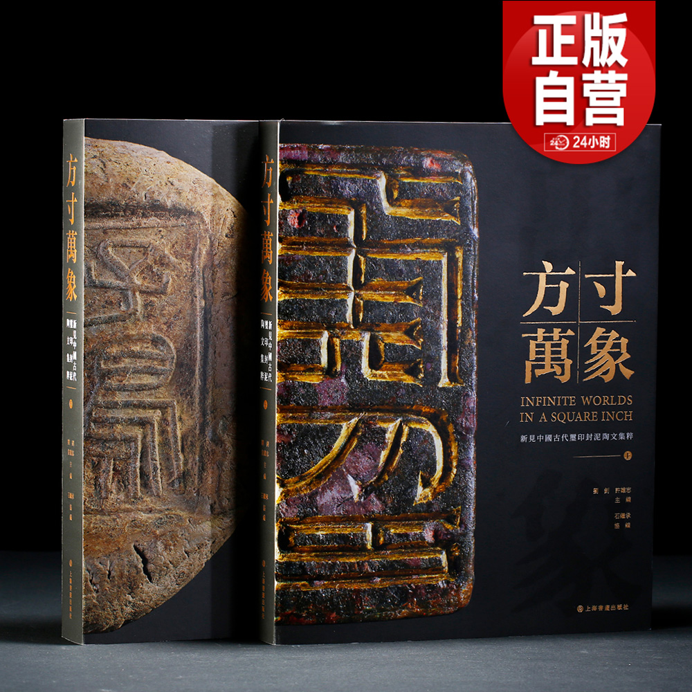 正版新書 方寸萬(wàn)象—新見中國(guó)古代璽印封泥陶文集粹（精華版）先秦璽印兩漢官私印秦漢封泥陶文數(shù)百倍至千倍的放大倍率拍照?qǐng)D片