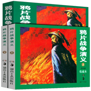 正版现货 鸦片战争演义(上.下)连环画 珍藏本 林家骝 编 著 工艺美术（新）艺术 新华书店正版图书籍 湖南美术出版社