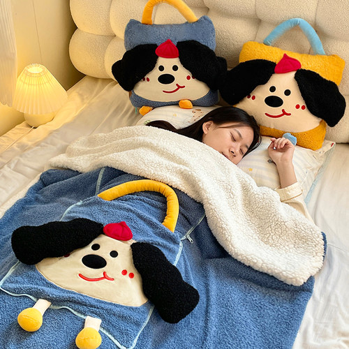 默默爱大耳狗毛毯加厚小被子