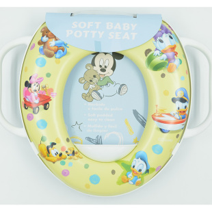 儿童带柄马桶圈 座便器 辅助马桶软垫