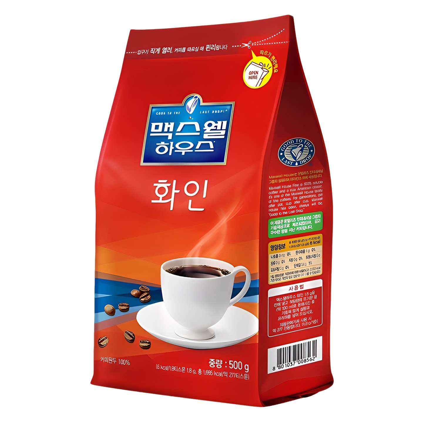 麦斯威尔500g韩国进口纯咖啡