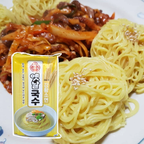 AO Tuji Ginger, Huangfu Noodle 900G Корейская импортная лапша подвешивает лапшу, чтобы приготовить лапшу с холодной лапшой