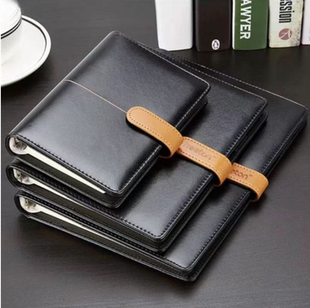 喜通A5B5活页皮面笔记本25K16K48K商务办公活页皮面办公记事本809