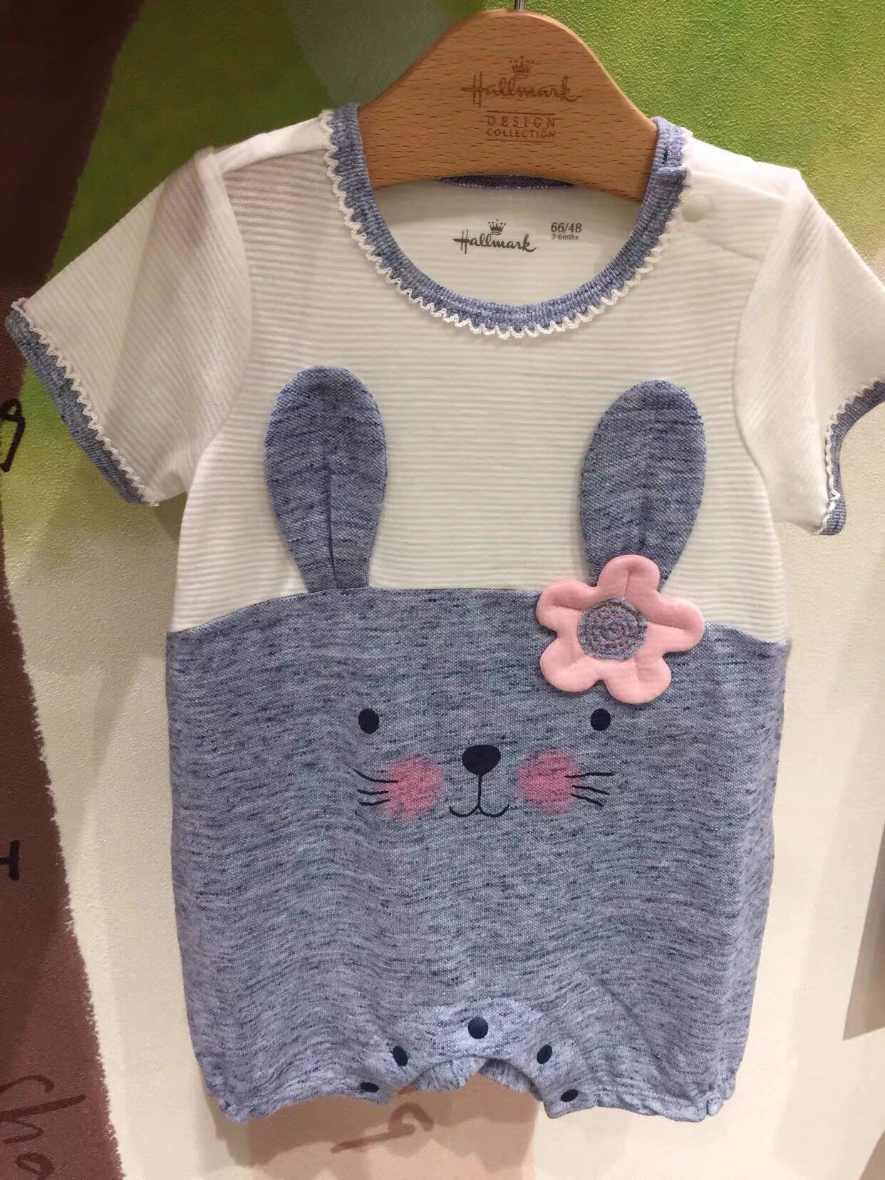 Hallmark贺曼夏季女婴儿家居服套装