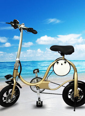 THUMBIKE亿通S1迷你代步电动自行车 12寸MINI轻便代驾折叠电动车