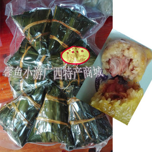【三姐香粽】广西宜州粽子传统肉粽特产板栗绿豆五花肉粽子9个装