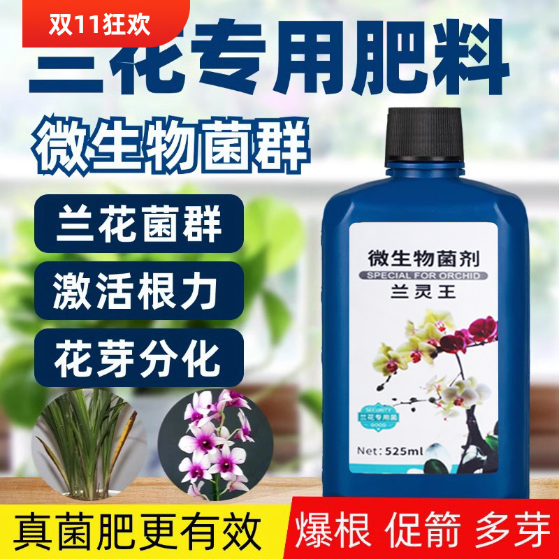 龙城兰灵王兰花专用营养液肥料