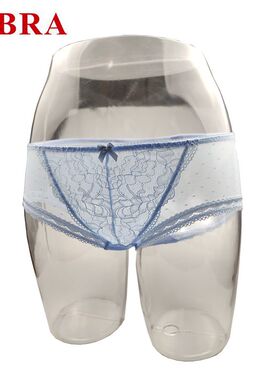 安莉芳旗下E-BRA女内裤性感通透蕾丝中低腰三角裤K16151现货