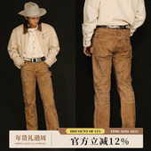 旧化系列16.5OZ珠帆脏旧套染做旧水洗矿工直筒伐木裤 MBBCAR窄幅