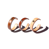 柒名氏手工制作原色植鞣皮手环 Mbbcar阿美咔叽菊花养牛手饰男女