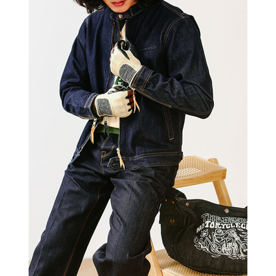 MBBCAR窄幅美式复古夹克