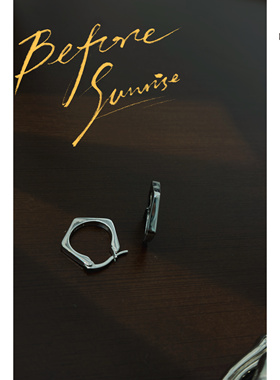 2025新款哈德良几何方形耳扣耳钉ins潮小众冷淡风耳环简约通勤V05