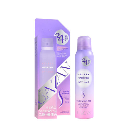 哈德良推荐UAZAN持久蓬松免洗干发喷雾200ml