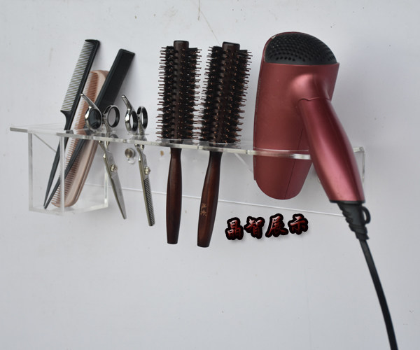 美容美发滚梳剪刀收纳工具架图片