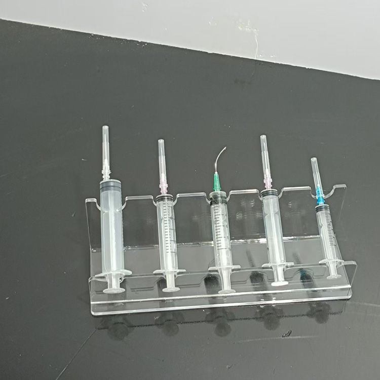 医疗器具注射器针筒收纳摆放架子