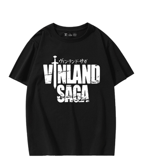 海盗冰海战记周边短袖T恤男托尔芬夏季白色纯棉女半截袖休闲衣服