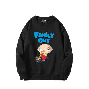 美剧恶搞之家衣服盖酷家族星战周边圆领卫衣男女学生秋冬宽松外套