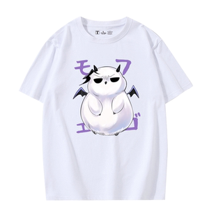 入间同学入魔了周边短袖T恤男女二次元动漫卡鲁耶格联名纯棉衣服