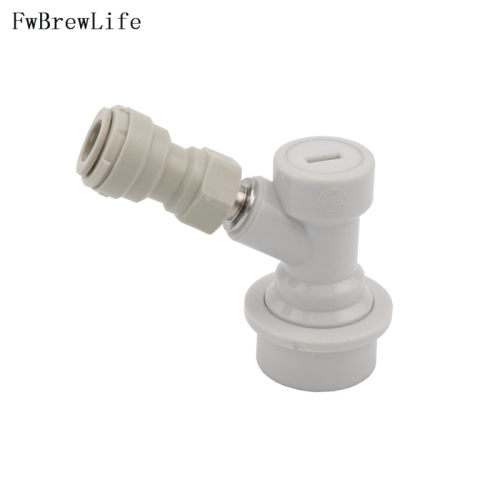 8mm 9.5mm转FFL1/4快接螺纹接头快插配件韩国进口DM接头