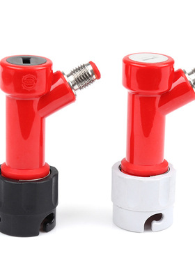 corny keg 可乐桶啤酒桶糖浆桶配件充气出酒接头进口螺纹分配器