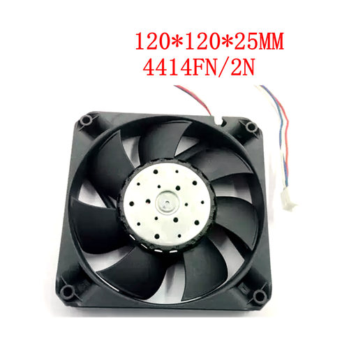 全新德国风扇120*120*25MM 24V 8.3W 4414FN/2N风机散热风扇12025