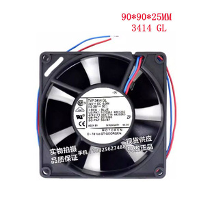 全新原装德国 TYP 3414GL风扇 9025 24V 6.0W 9CM 变频器散热风扇