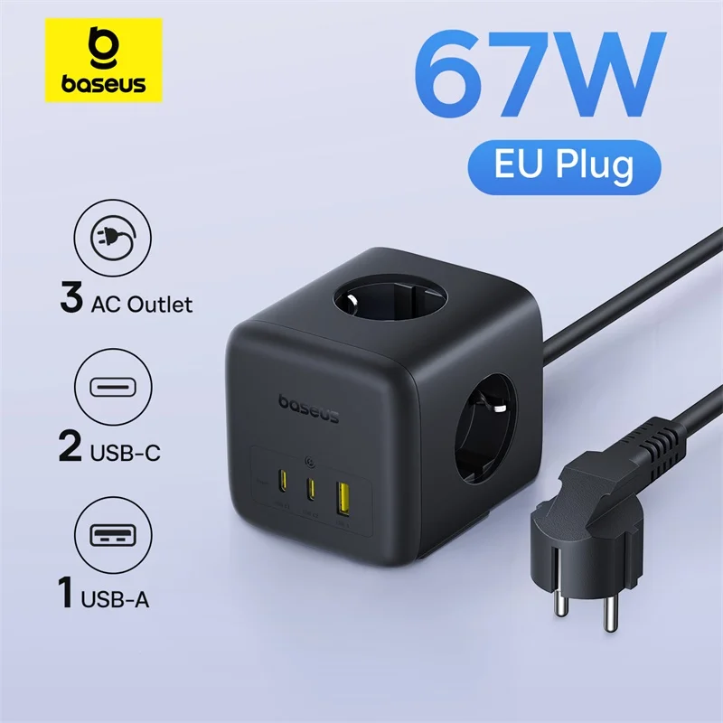 Baseus67WGaNCharger6in1