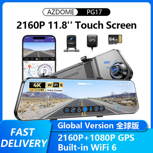 4KDashCam流媒体行车记录仪