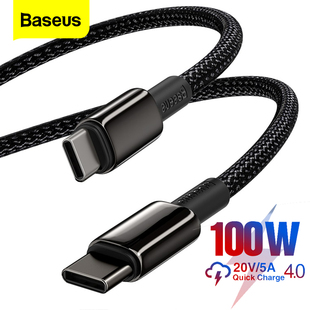 Type Baseus Cable适用于iPhone15小米14华为Mate60Pro数据线6A超级快充充电线器5A快充线 100W USB