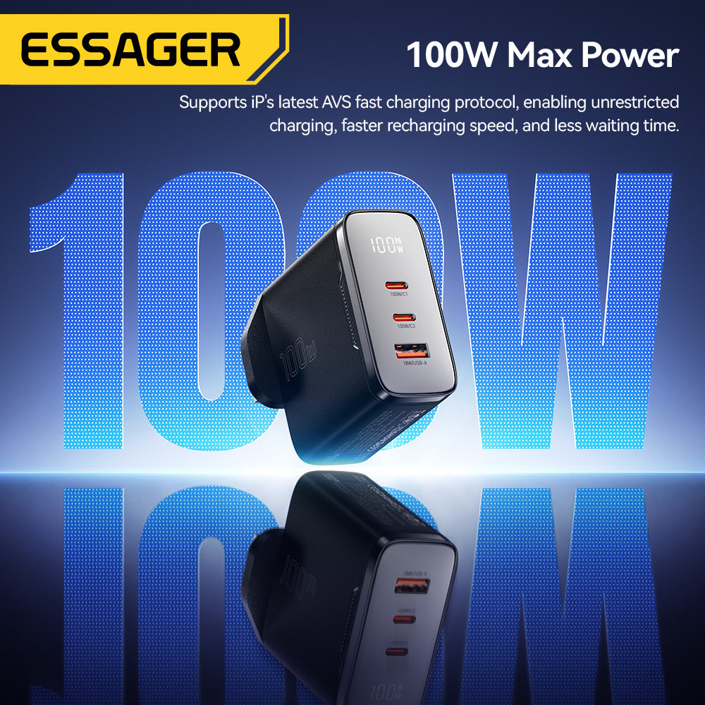 Essager100WMaxUSBCCharger图片