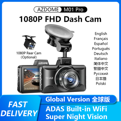 AZDOME1080PDashCam行车记录仪