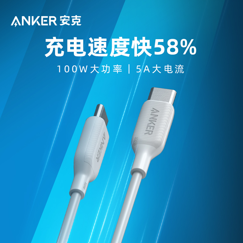 Anker Type c Cable 100W 6ft Powerline III USB C to Type C