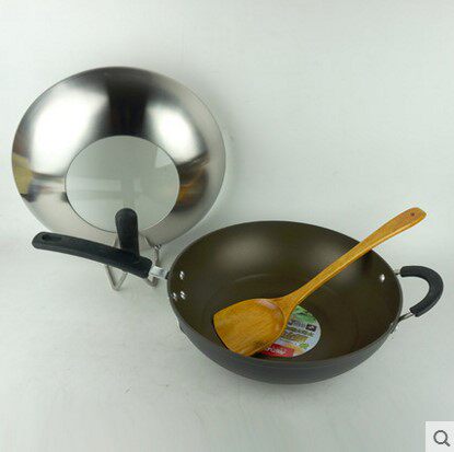 爱仕达炒锅不粘锅新不粘无油烟燃气电磁炉通用NJ8330E/NJ8332E