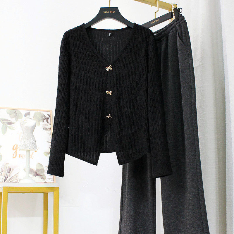 微胖修身打底衫秋季新款显瘦纯欲风针织内搭大码开叉长袖上衣女,女装/女士精品,大码内搭,淘宝优惠券,粉丝福利购,淘宝优惠卷