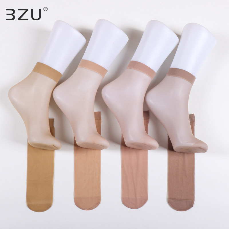 【20双49.9元】短丝袜女黑色夏季薄透耐磨防滑袜包芯丝短袜71103,女士内衣/男士内衣/家居服,短袜,淘宝优惠券,粉丝福利购,淘宝优惠卷