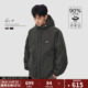 GWIT 保暖外套夹克加厚连帽羽绒服男 90绒硬壳解构户外三防冬季