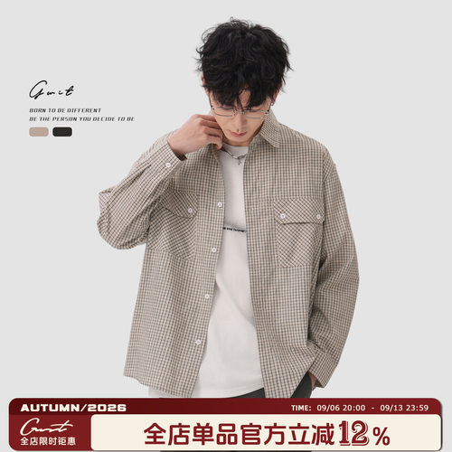GWITGingham美式维希格衬衫
