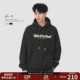 GWIT 加绒加厚连帽卫衣男 休闲潮牌套头打底帽衫 冬季 重磅保暖美式