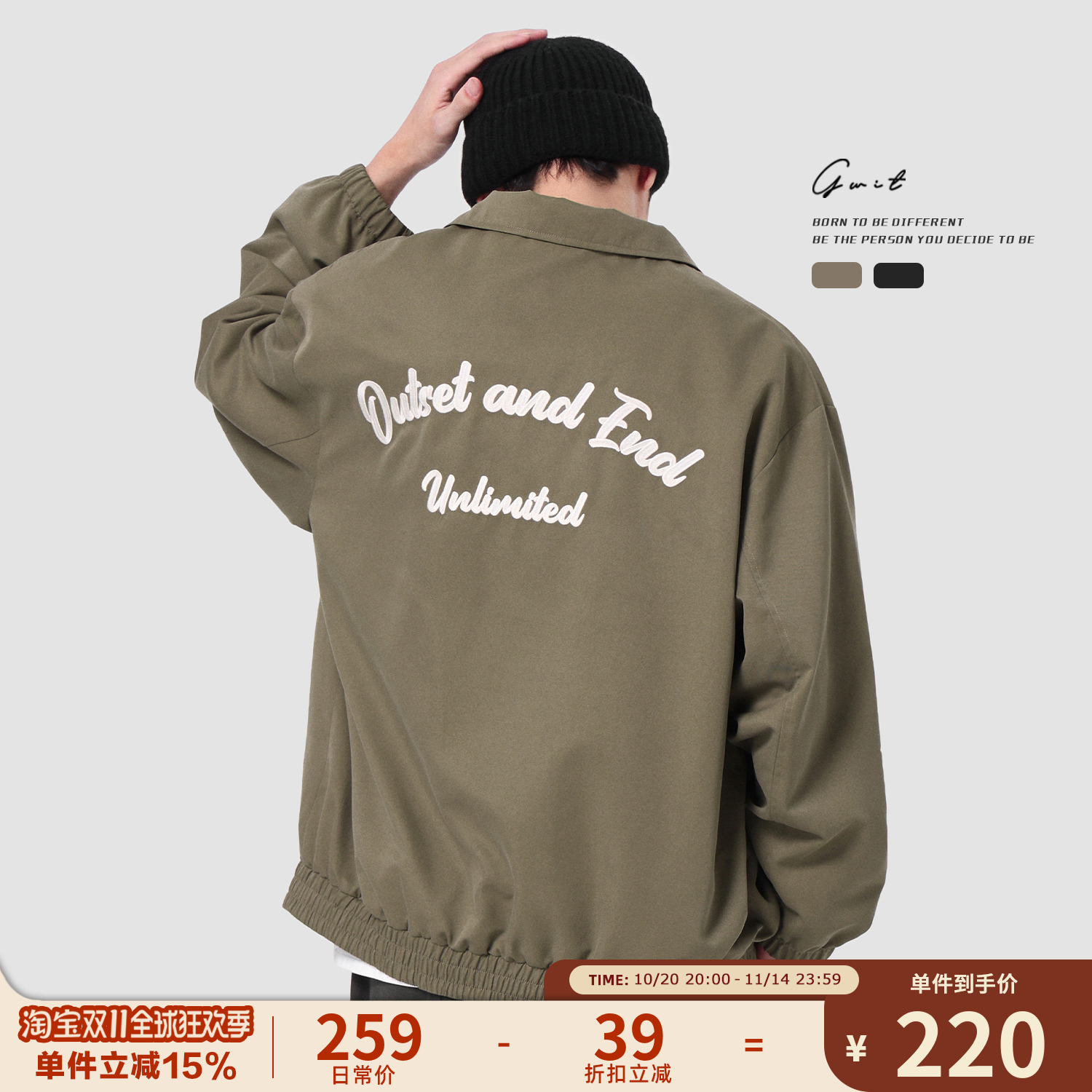 GWIT美式cleanfit复古棒球服