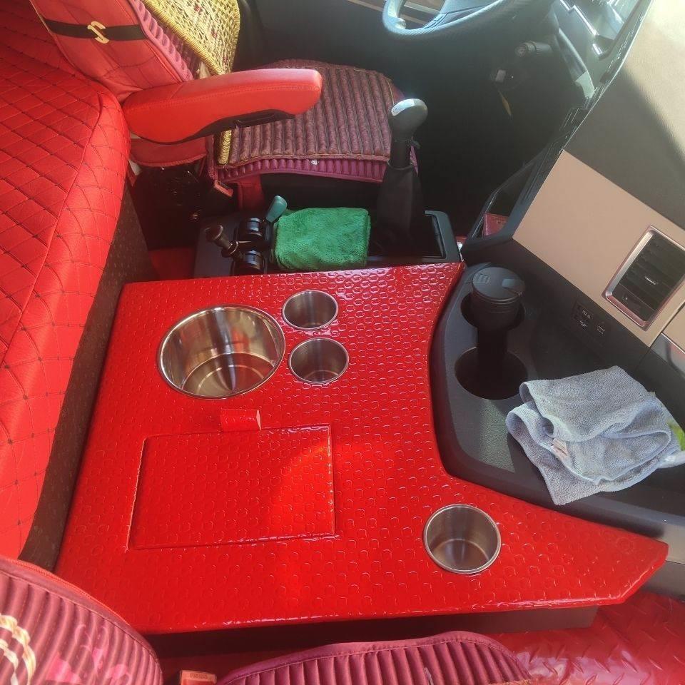 联合重卡暖壶架水杯座专用车载新老款暖壶架水杯支架饮水机款平台