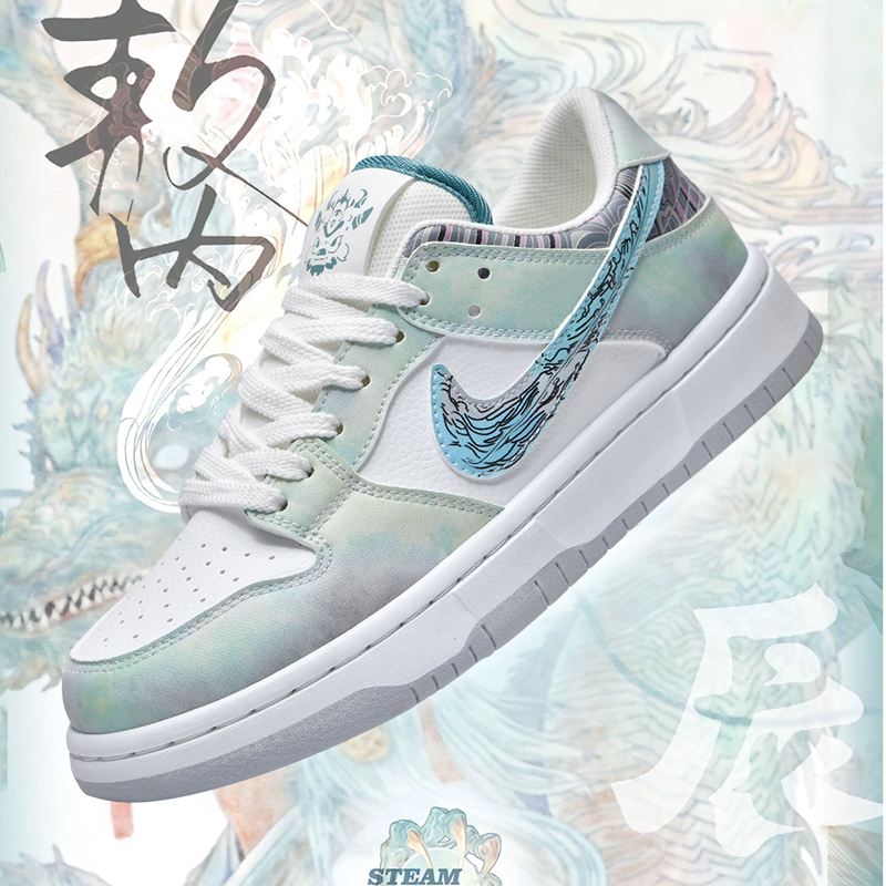 2025春季新款aj男鞋dunk龙年限定三太子敖丙龙板鞋1龙抬头女鞋