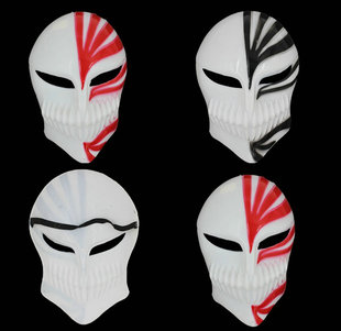 五娃争福 电影面具舞会派对面具cosplay黑崎一护虚化面具死神面具