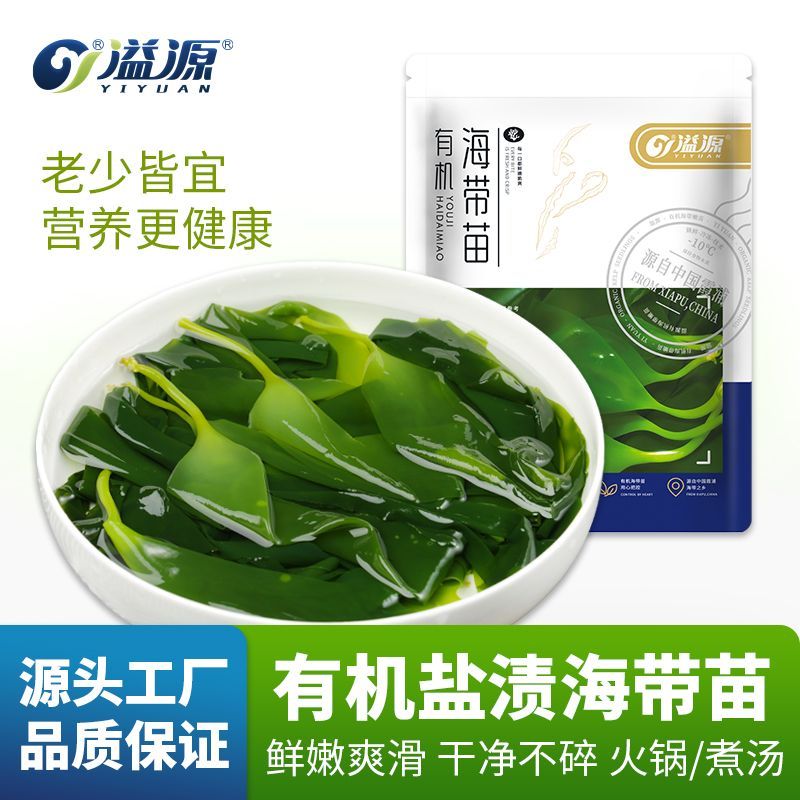 溢源有机海带苗嫩特级新鲜