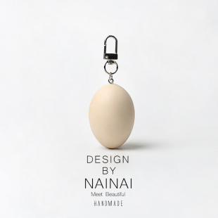 搞怪仿真半切鸡蛋钥匙扣个性 创意挂件包包饰品小众挂饰趣味配饰