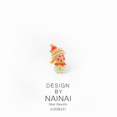 新款可爱卡通星星人发夹日系甜美少女侧边刘海夹碎发边夹发饰