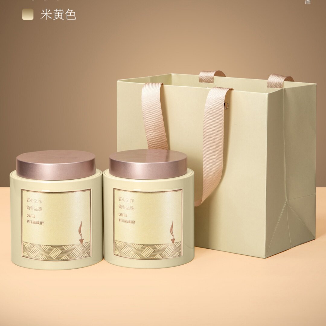 新款精品茶叶包装叶罐通用半斤