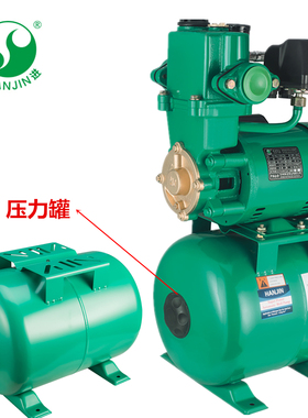 韩进大流量水泵压力罐PHJ-1100A /2200A全自动冷热水自吸泵稳压罐