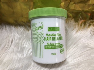 African hair relaxer strong one rich in olive and keratin