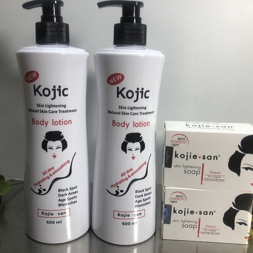 Kojic Skin Lightening Natural Skin Treatment Body lotion